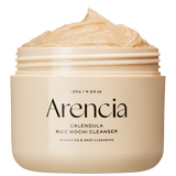 Calendula Rice Mochi Cleanser, Gentle Exfoliating Foam Wash for Sensitive, Dry, Rough Skin