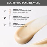 Eraser Shot Glycolic Acid Booster, Daily Clarifying Multi-Acid Formula for Smoother, Clear-Looking Skin, 1.01 fl. oz.