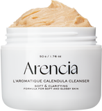 Calendula Rice Mochi Cleanser, Gentle Exfoliating Foam Wash for Sensitive, Dry, Rough Skin