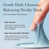 Fresh Blue Hyssop Rice Mochi Cleanser | Buy 1 Get 1 Free