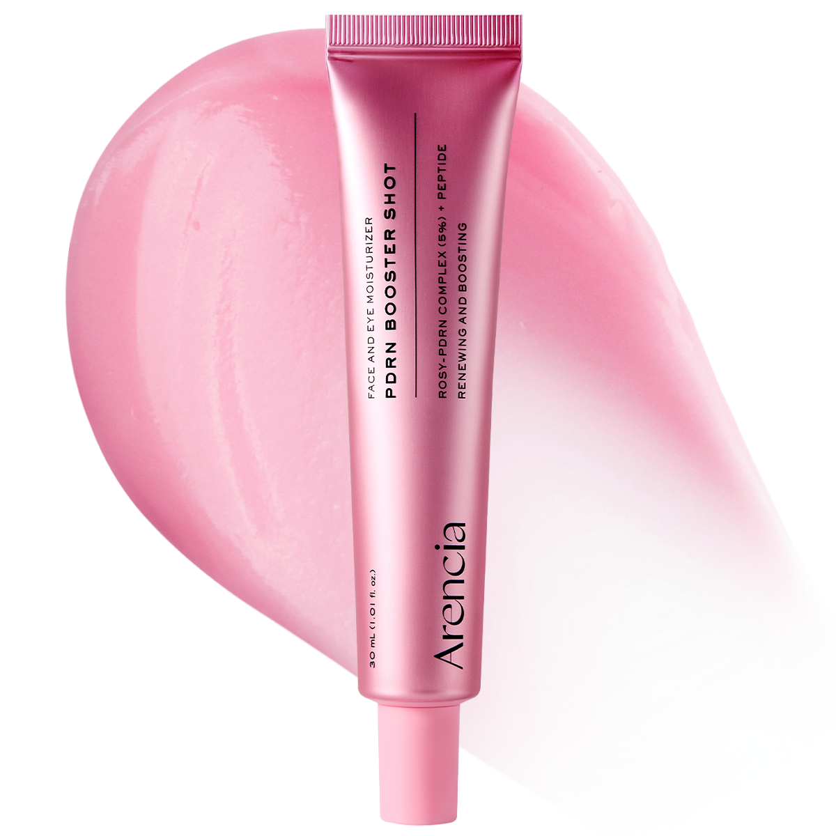 PDRN Booster Shot, Rosy-PDRN & Peptides for Glowy, Healthy Skin - Recommended for Sensitive, Red Skin 1.01 fl oz
