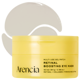 Retinal Boosting Eye Mask Patch – Depuffing Hydrogel Eye Masks with Retinal & Peptides for Under Eye Bags, Fine Lines & Smile Lines | 60 Patches (2.96 oz)