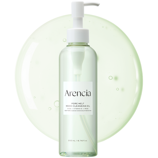 Pore Melt Mochi  Makeup-Removing Cleansing Oil, Non-Comedogenic, Rice Amino Acids HD, Vitamin E, Cica, & Ceramide, 6.76 fl oz