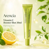 Arencia Glass Skin Duo | Rice Mochi Cleanser & Vitamin C Booster Shot | 2-Step Korean Glow Routine